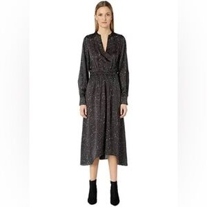 VINCE Constellation Print Poet Dress